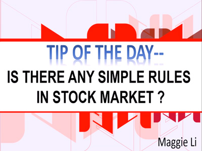 3rd Episode--Is There any Simple Rules of stock market?